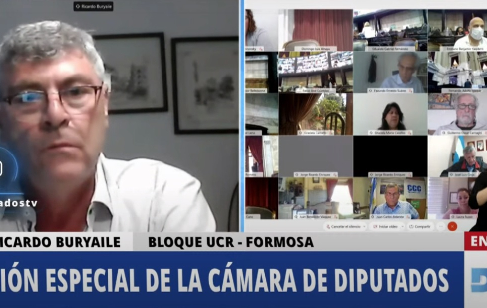 Buryaile planteó una cuestión de privilegios en Diputados por la situación de los varados