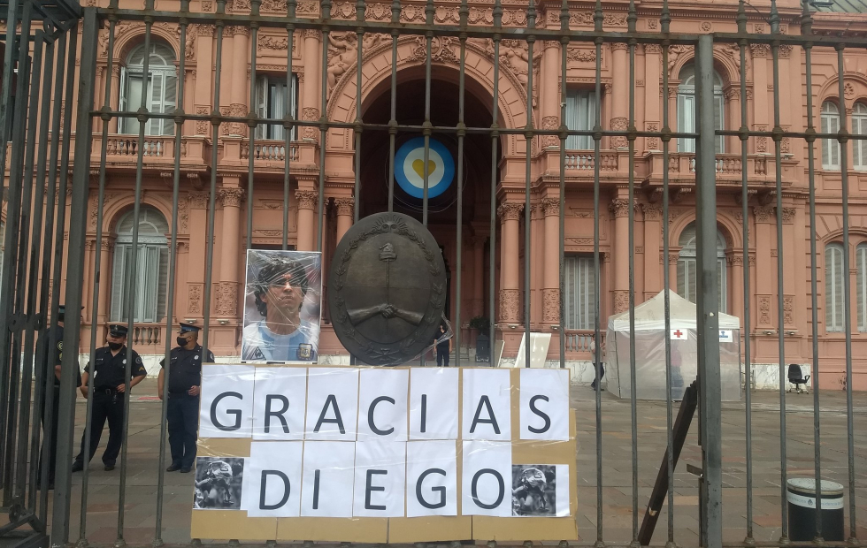 Cómo será el velorio de Diego Maradona en la Casa Rosada