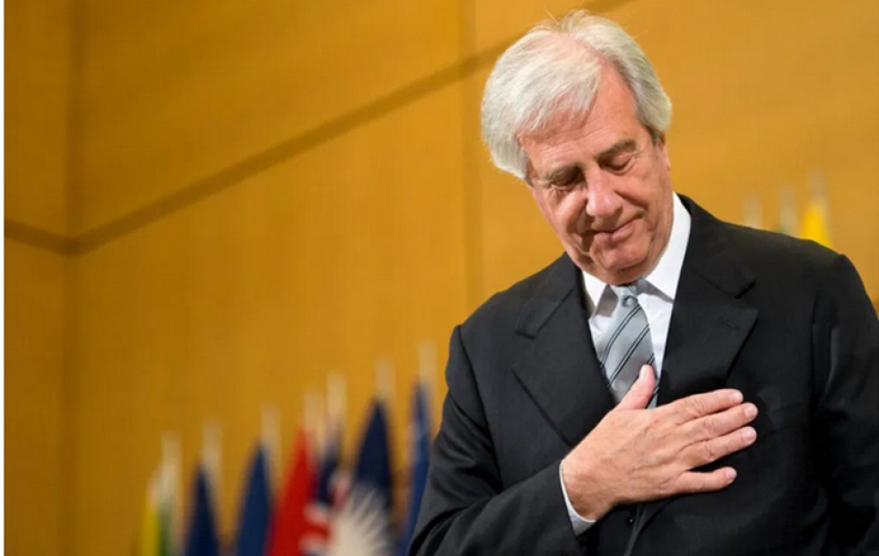Está grave el expresidente de Uruguay, Tabaré Vázquez