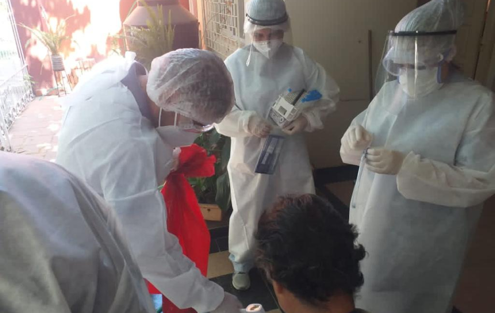 Avanza la realización de hisopados para detectar posibles asintomáticos