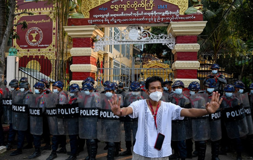 Primer muerto en Myanmar por la represión de las protestas contra el golpe de Estado
