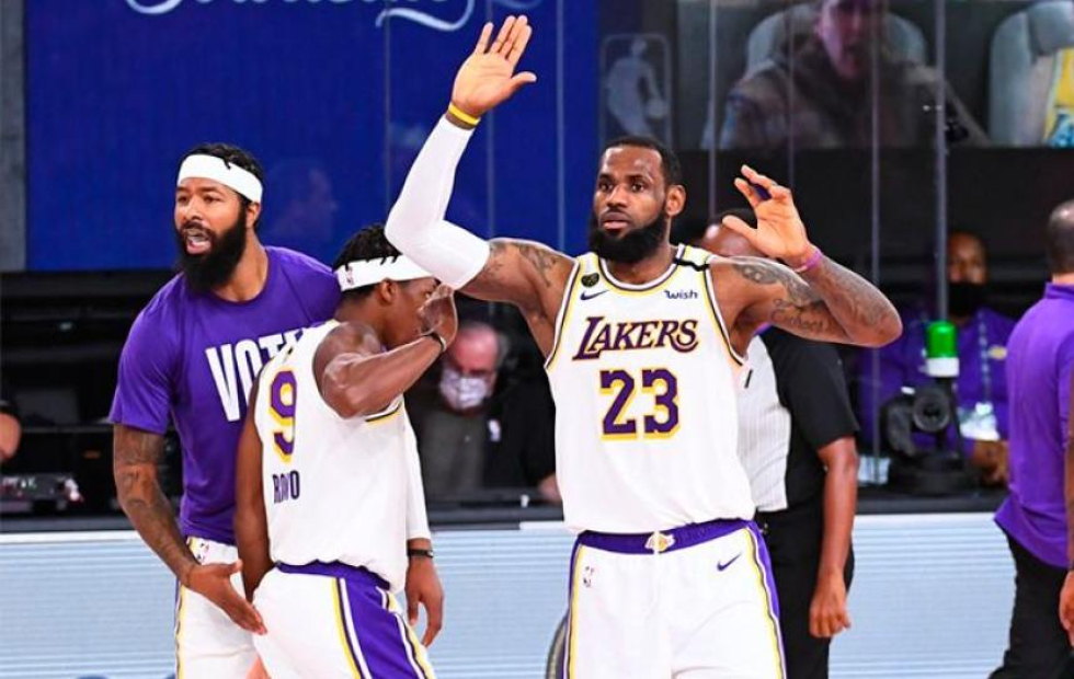 Los Ángeles Lakers derrotaron a Miami Heat y se consagraron campeones