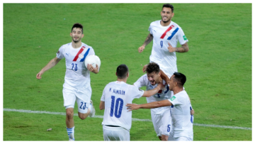 Foto- Gastón Giménez le dio la victoria a la Albirroja en el Metropólitano de Mérida.png