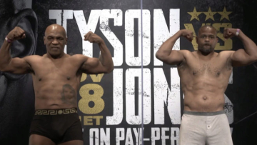 Foto- En una pelea de exhibición y a ocho asaltos Tyson enfrenta a Jones.jpg
