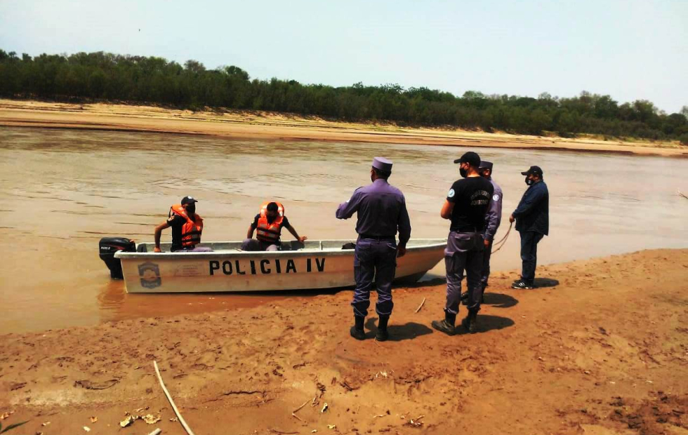 Hallaron el cuerpo de un hombre ahogado en el río Bermejo