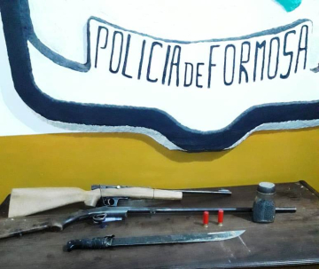 Amenazó de muerte con arma de fuego a dos personas de avanzada edad y terminó detenido.jpg