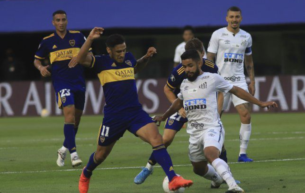 Boca define la clasificación a la final ante el Santos en Brasil