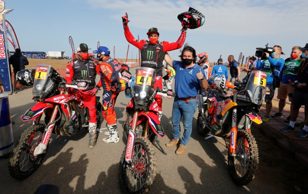 El argentino Kevin Benavides ganó el Rally Dakar en la categoría motos
