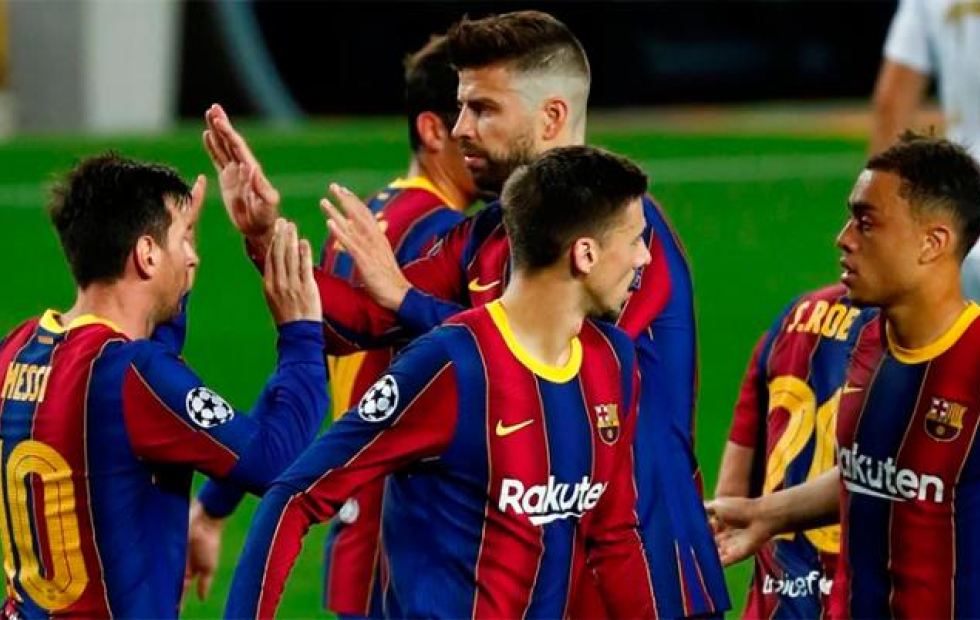 Barcelona debutó con una goleada en la Champions League