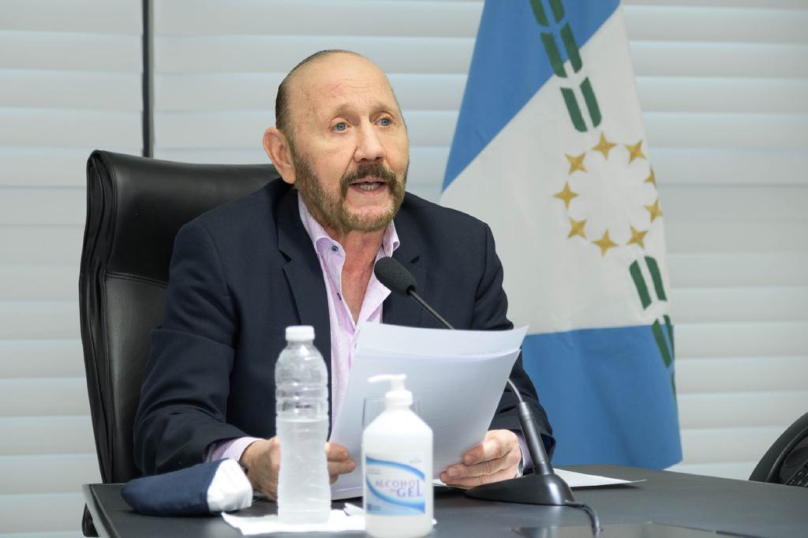 Insfrán contra la corrientes