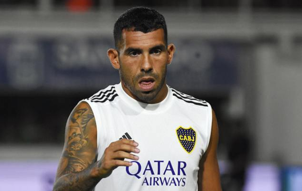 Tevez no se entrenó, pero sería titular el domingo ante Sarmiento