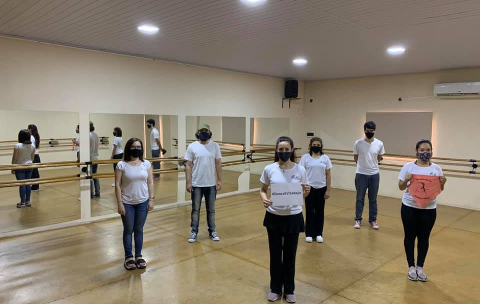 Más estudios de baile le piden al Gobierno volver a trabajar