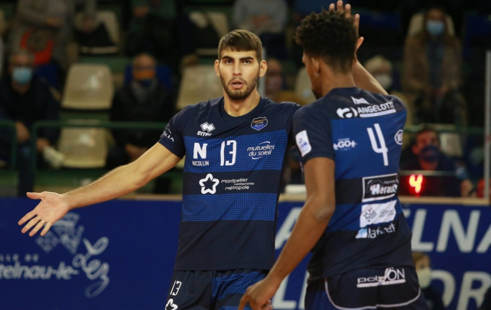 Otra victoria del Montpellier Volley con aporte de Palacios