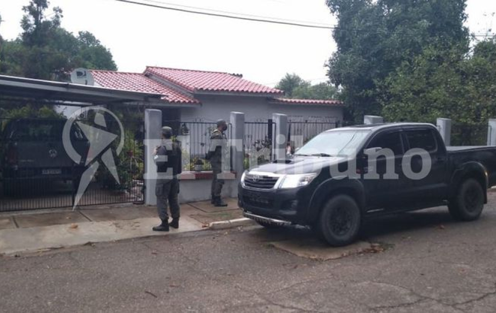Robo de caños del Gasoducto: allanaron casas tras la detención del exintendente Prado