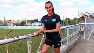 Foto- Mara Gómez pertenece a Villa San Carlos y podrá jugar el campeonato de la Liga femenina de fútbol..jpg