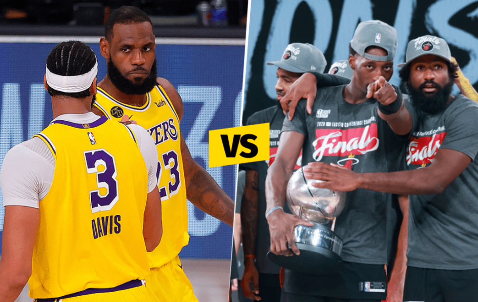 Miami Heat ante Lakers será la gran final de la NBA
