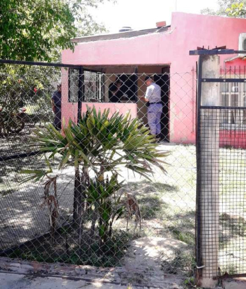 Integrante de la fuerza provincial se efectu_ un disparo por accidente....jpg